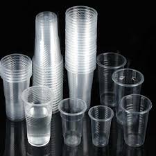 Plastic  cups